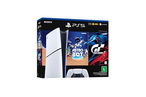 PlayStation®5 Slim Digital - Pacote ASTRO BOT e Gran Turismo 7