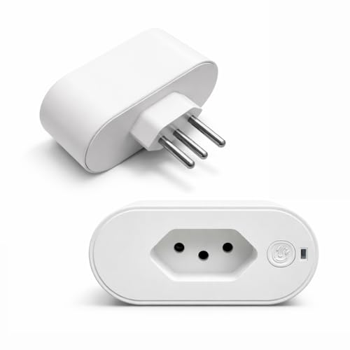 Tomada Inteligente Wi-Fi Bivolt Pazie com Monitor de Consumo