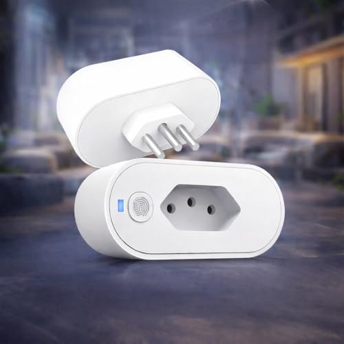 Tomada Inteligente Wi-Fi Bivolt Linha A Premium com Monitor de Consumo