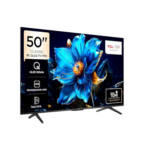 Smart TV TCL 50P7K 50" QLED 4K UHD Google TV