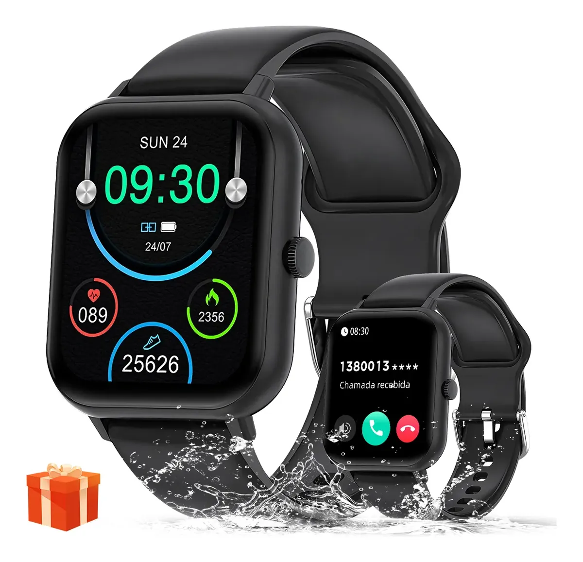 Smartwatch Original Relógio Resistente à Ãgua Ios Android