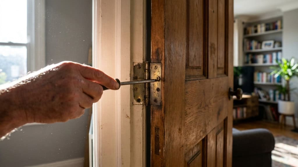 Como arrumar uma porta que não fecha mais ? Como arrumar uma porta que não fecha mais ?