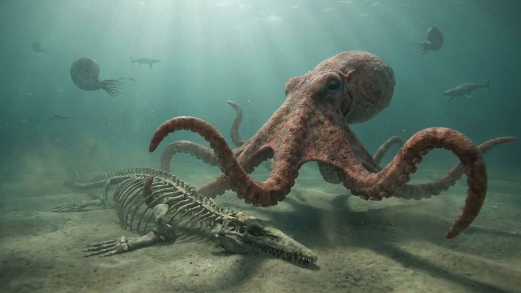 Cientistas encontraram pistas de um “kraken” real que pode ter vivido na Terra Cientistas encontraram pistas de um “kraken” real que pode ter vivido na Terra