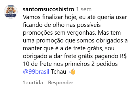 Print do Instagram