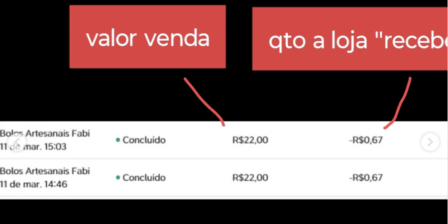 Print do Instagram