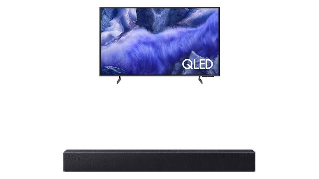 Samsung Vision AI TV 55" QLED Ultra 4K QEF1 + Soundbar HW-B400F