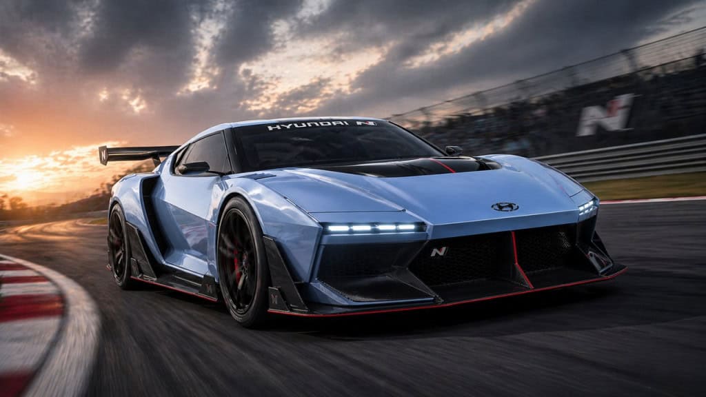 Hyundai desafia Porsche com superesportivo elétrico de 884 cv que redefine a velocidade Hyundai desafia Porsche com superesportivo elétrico de 884 cv que redefine a velocidade