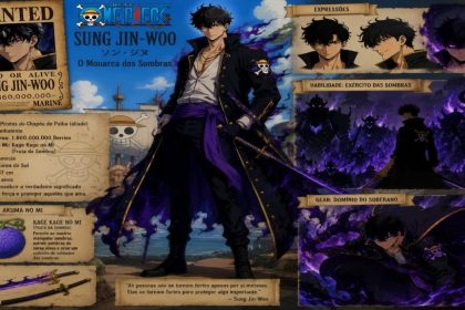 Como seria o Sung Jinwoo, de Solo Leveling, se ele fizesse parte do mundo de One Piece? Como seria o Sung Jinwoo, de Solo Leveling, se ele fizesse parte do mundo de One Piece?