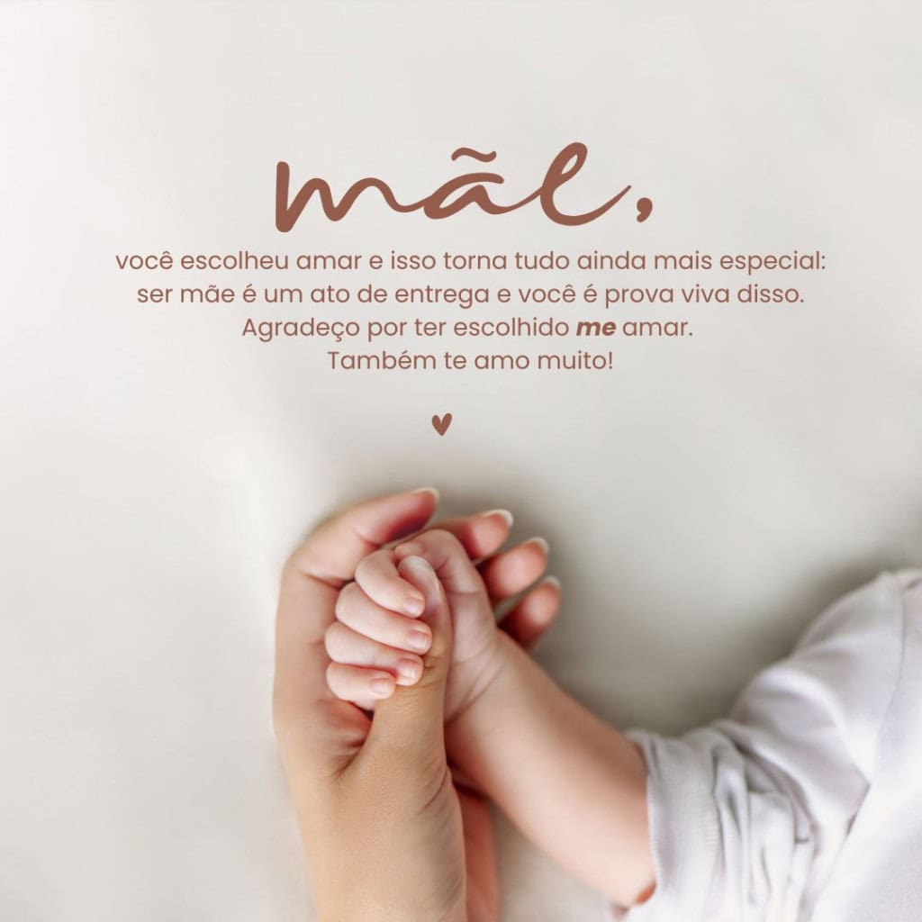 3 - Mensagem de Feliz Dia das Mes mes adotivas