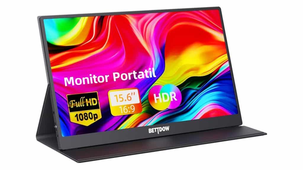 Monitor portátil Bettdow 15,6 polegadas