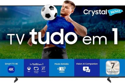 Samsung TV 70″ 4K com 14% OFF: Crystal UHD por R$ 3.799 Samsung TV 70″ 4K com 14% OFF: Crystal UHD por R$ 3.799
