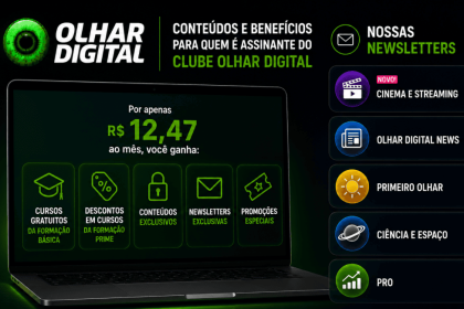 Não sabe o que assistir no cinema ou streaming? Nova newsletter do Olhar Digital vai te ajudar Não sabe o que assistir no cinema ou streaming? Nova newsletter do Olhar Digital vai te ajudar