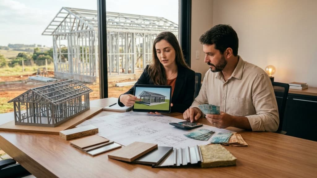 Como montar uma casa em steel frame em 15 dias: o sistema que a Europa usa há 50 anos e que o Brasil ainda trata como novidade Como montar uma casa em steel frame em 15 dias: o sistema que a Europa usa há 50 anos e que o Brasil ainda trata como novidade