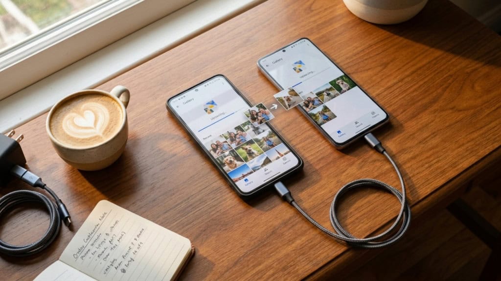 Como transferir todas as fotos de um Android antigo para outro em poucos minutos Como transferir todas as fotos de um Android antigo para outro em poucos minutos