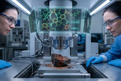 Cientistas acham moléculas orgânicas em meteorito de Marte que trás novidades sobre a origem da vida Cientistas acham moléculas orgânicas em meteorito de Marte que trás novidades sobre a origem da vida