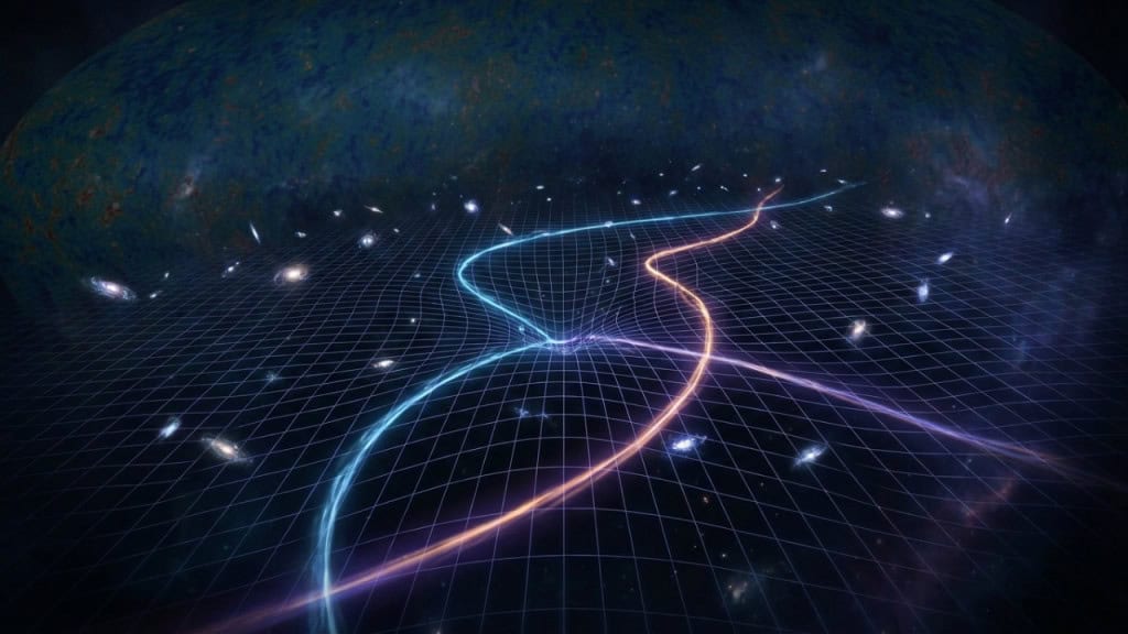 Jim Baggott, Ph.D. em Física-Química: “Caso esse impasse seja real, a cosmologia passará a exigir uma nova física.” Jim Baggott, Ph.D. em Física-Química: “Caso esse impasse seja real, a cosmologia passará a exigir uma nova física.”