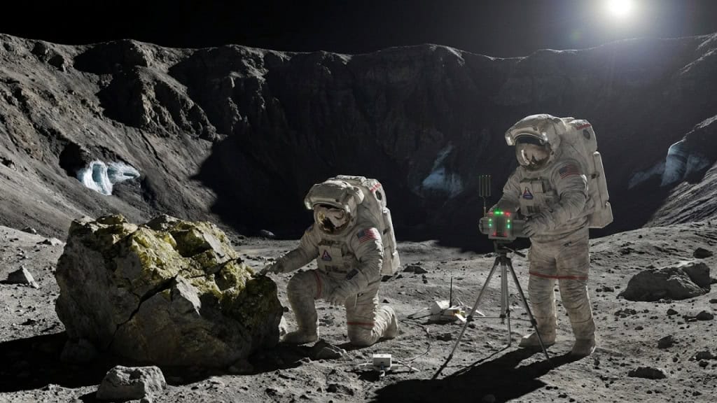 A maior cratera lunar dispersou fragmentos do manto por mais de 600 quilômetros, e a missão Artemis pode realizar um pouso exatamente sobre essa região A maior cratera lunar dispersou fragmentos do manto por mais de 600 quilômetros, e a missão Artemis pode realizar um pouso exatamente sobre essa região