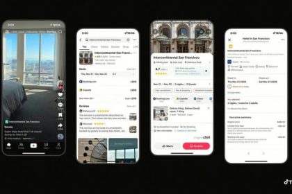 TikTok lança ferramenta para reservar viagens pelo app TikTok lança ferramenta para reservar viagens pelo app
