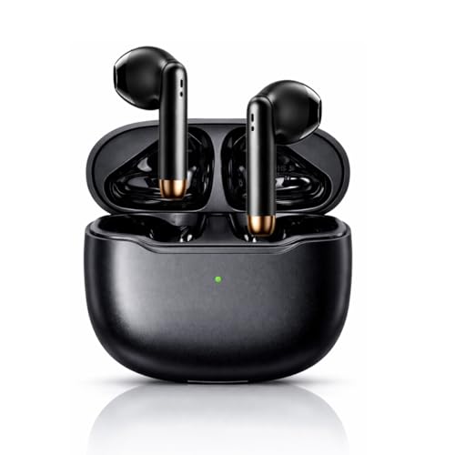 Fone de Ouvido Bluetooth 5.4 TWS com IPX4 e Redução de Ruído