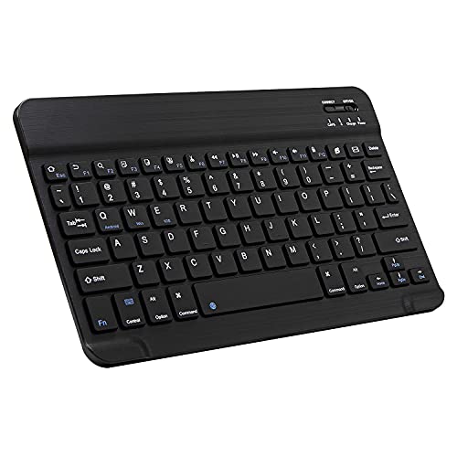 Mini teclado Bluetooth ultrafino portátil para tablet e smartphone