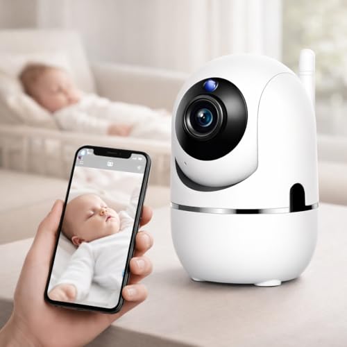 Câmera Smart Segurança Babá Eletrônica IP WiFi Giratória Panorâmica
