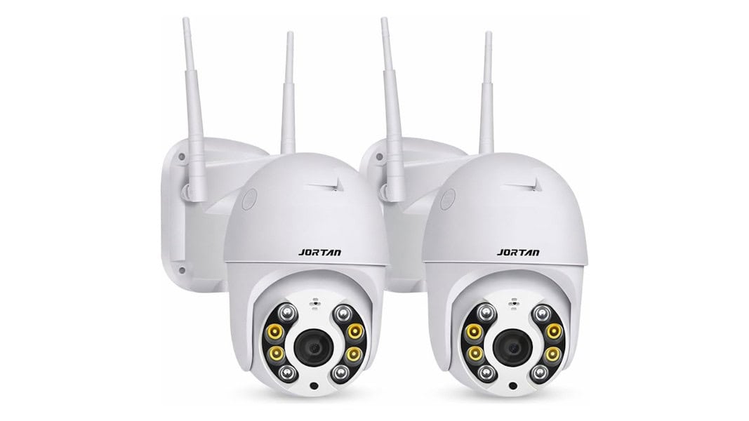Kit com 2 câmeras de segurança
