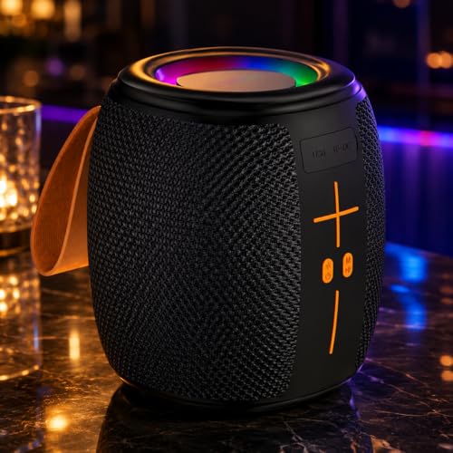 Caixa de Som Bluetooth 20W IPX5 com LED
