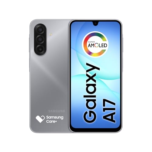 Celular Samsung Galaxy A17, 256GB, 8GB, 50MP Tela 6.7", IP54 - Cinza