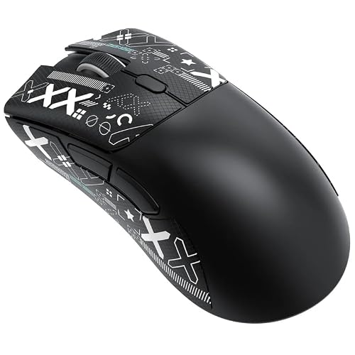 Mouse Gamer ATTACK SHARK R1 Sem Fio 18000 DPI Sensor PAW3311 RGB Recarregável