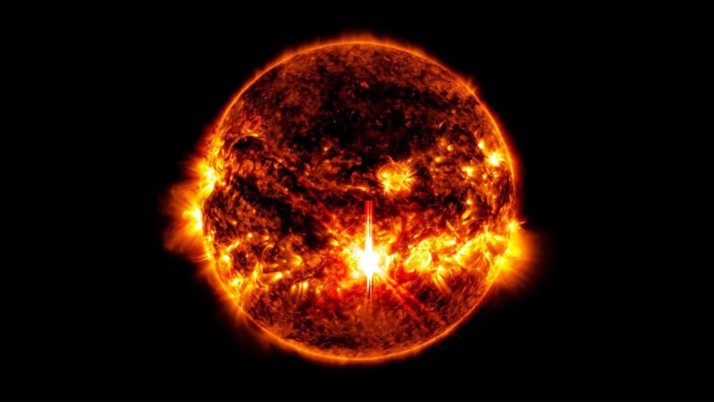 Explosão solar X9