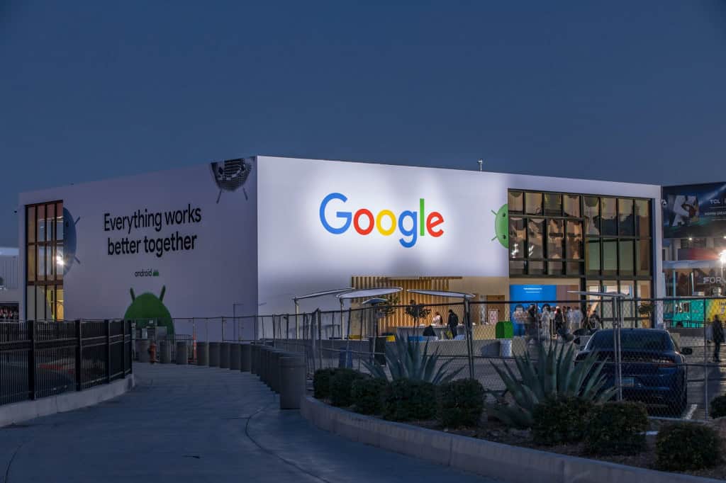 Fachada do Google