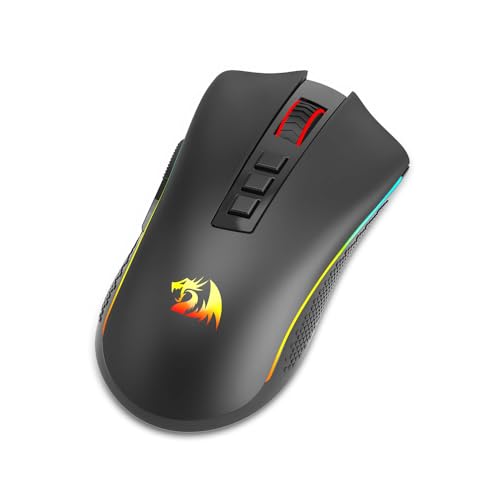 Mouse Gamer Redragon Cobra Pro Sem Fio Preto M711-PRO