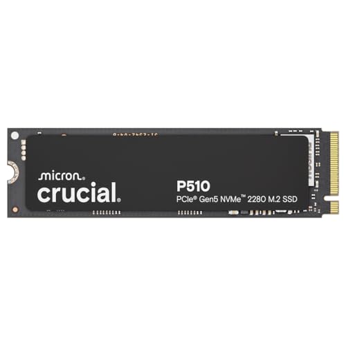 Crucial SSD NVMe P510 1TB Gen5