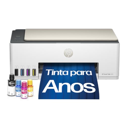 Impressora Multifuncional HP Smart Tank 583 Tanque de Tinta Colorida Wi-Fi