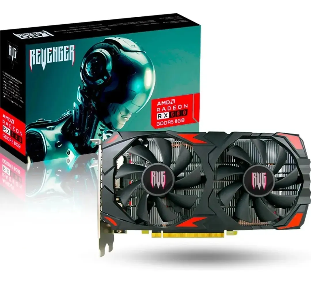 Placa de Vídeo AMD Radeon RX 580 8GB GDDR5 256 bits