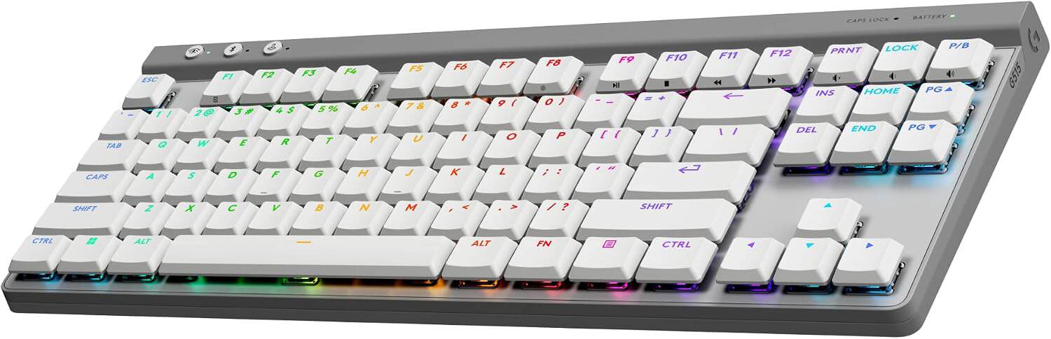 Teclado Mecânico Gamer Logitech G515 TKL Sem Fio