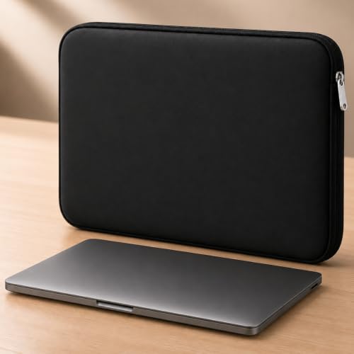 Capa de Notebook até 15,6 Polegadas em Neoprene Preta