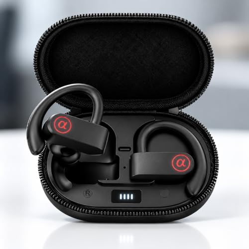 Fone de Ouvido Esportivo Bluetooth 5.4 IPX5