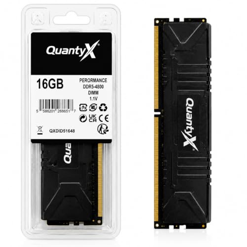 QuantyX Memória RAM Gamer DDR5 16GB 4800MHz